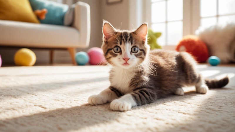 Playful Cats That Stay Small Forever
